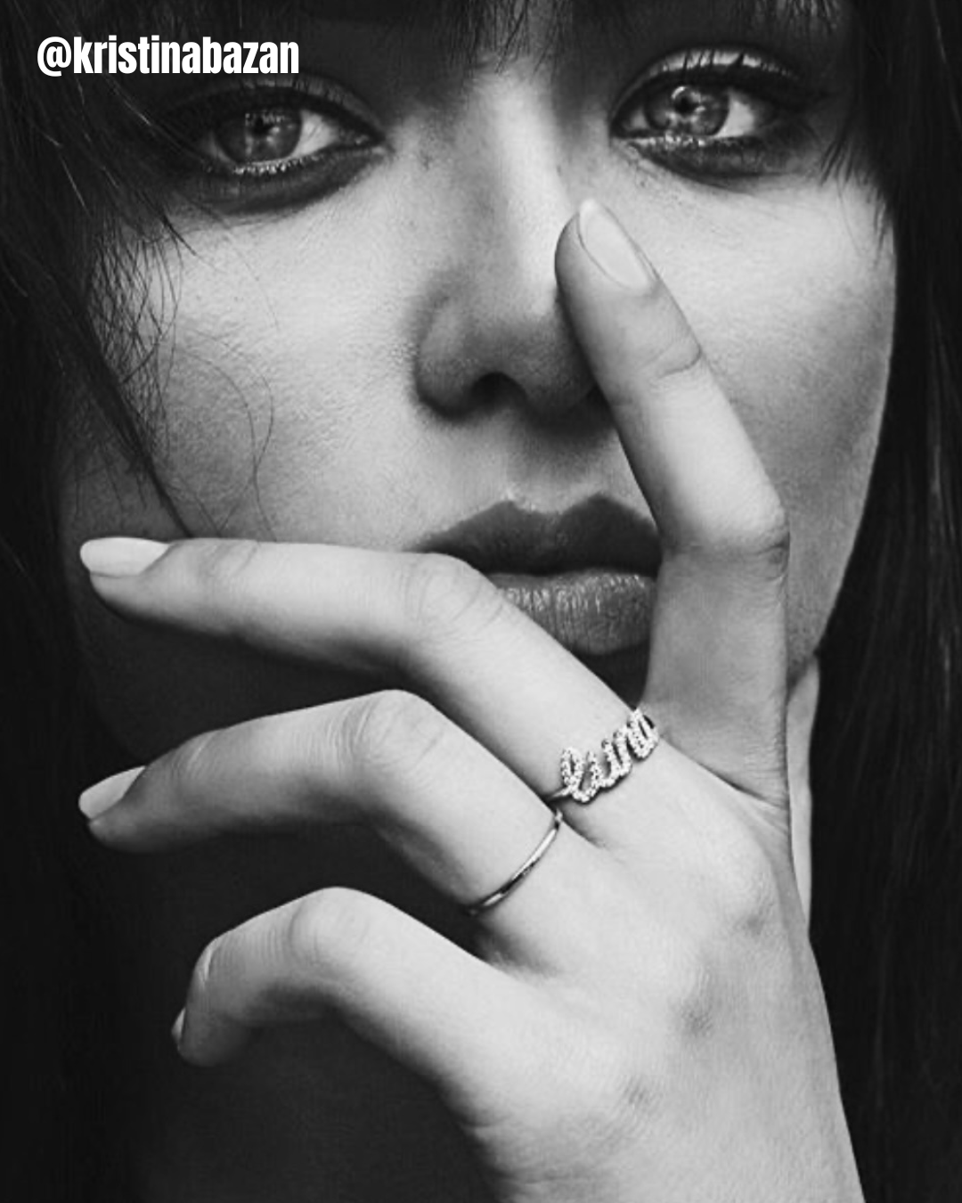 Kirstin Abazan with thea jewelry